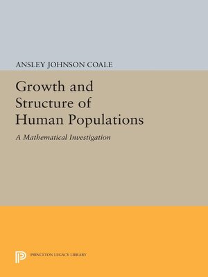 cover image of Growth and Structure of Human Populations